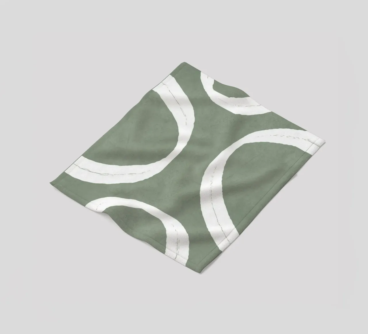 Abstract Lines I coperta in pile da Flow Line