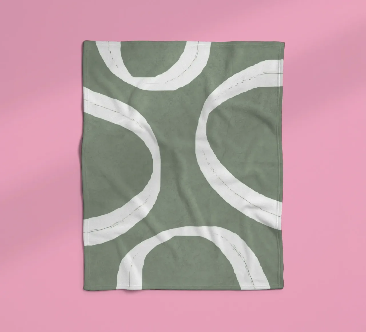 Abstract Lines I coperta in pile da Flow Line