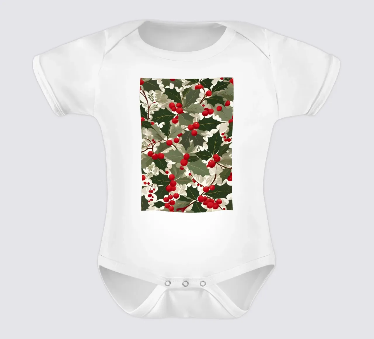 Hulst patroon babyrompertje korte mouwen van Twinkle & Thread