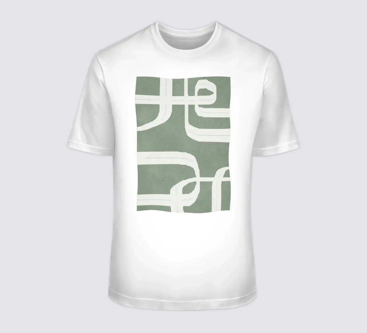 Abstract Lines II T-Shirt von Flow Line