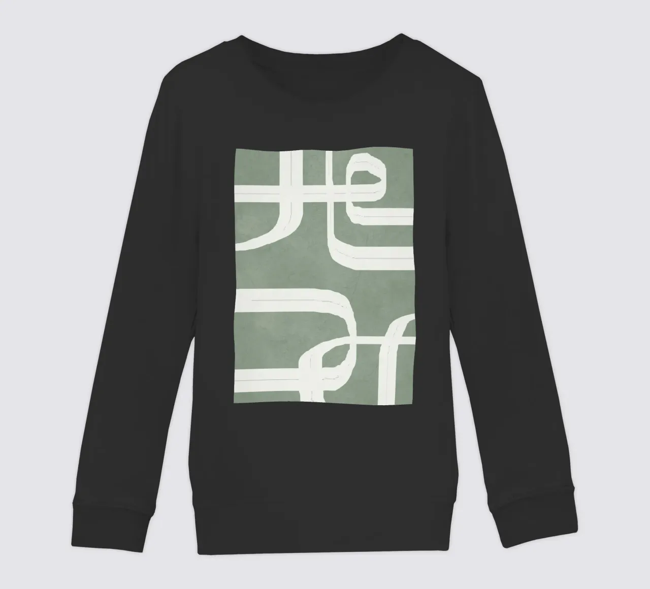 Abstract Lines II felpa bambino da Flow Line