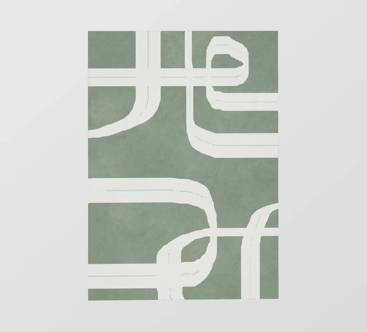 Abstract Lines II PVC Plane von Flow Line