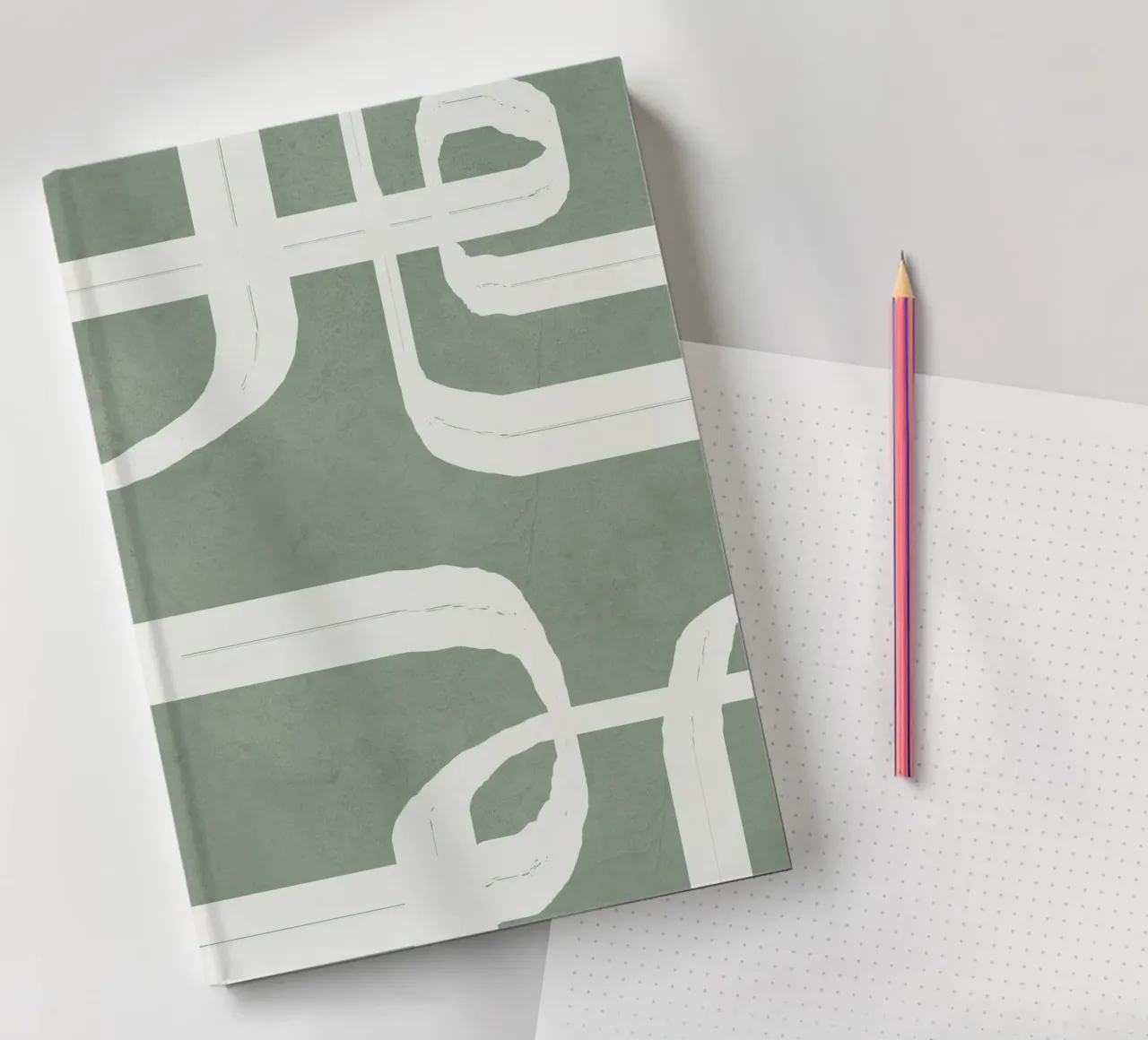 Abstract Lines II carnet de notes de Flow Line