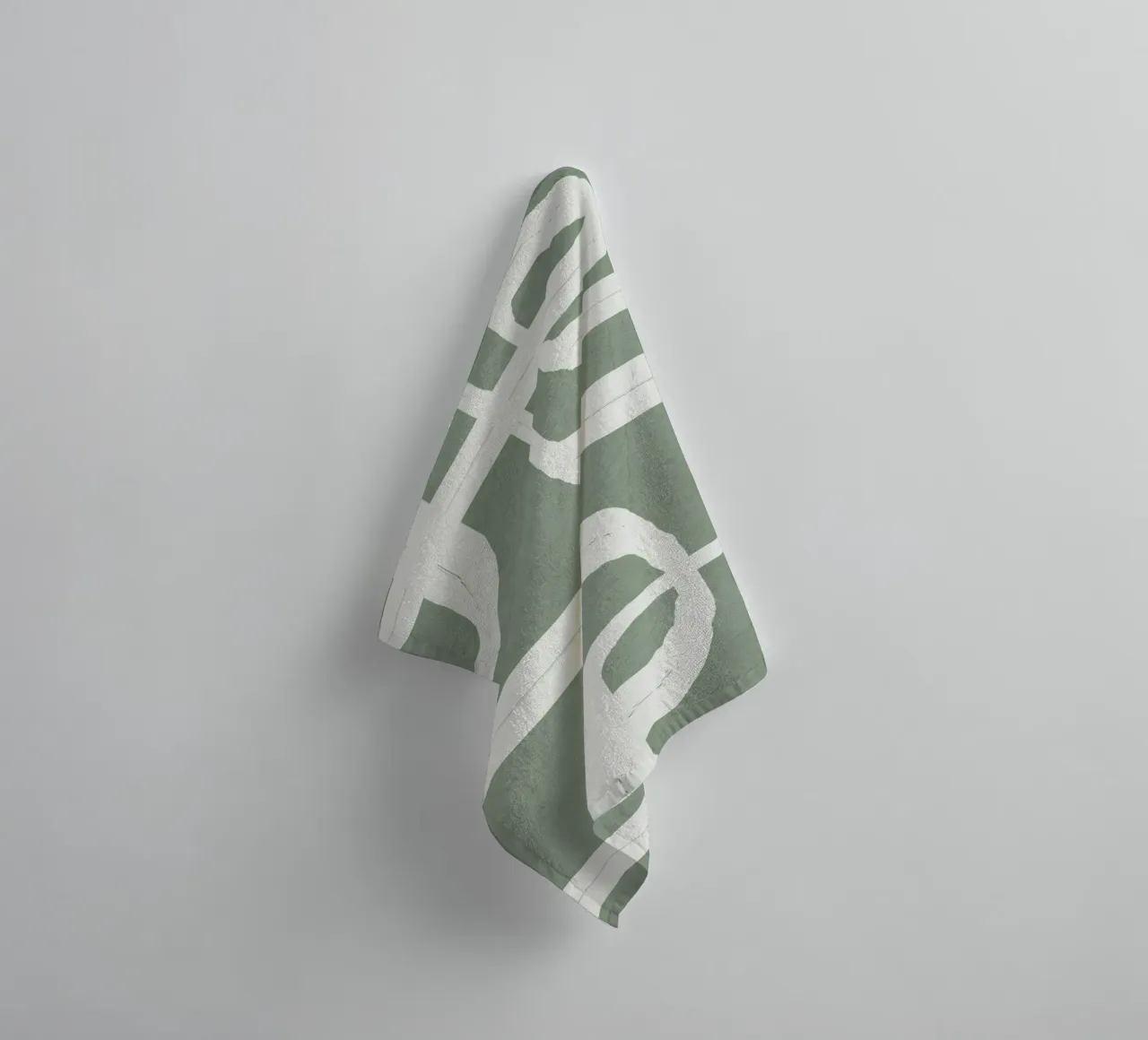 Abstract Lines II towel by Flow Line