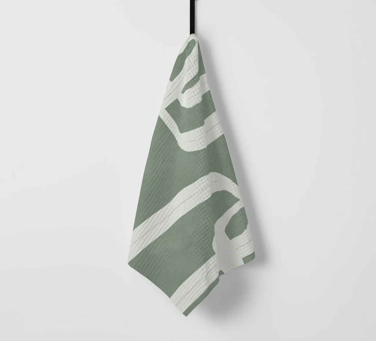 Abstract Lines II torchon de Flow Line