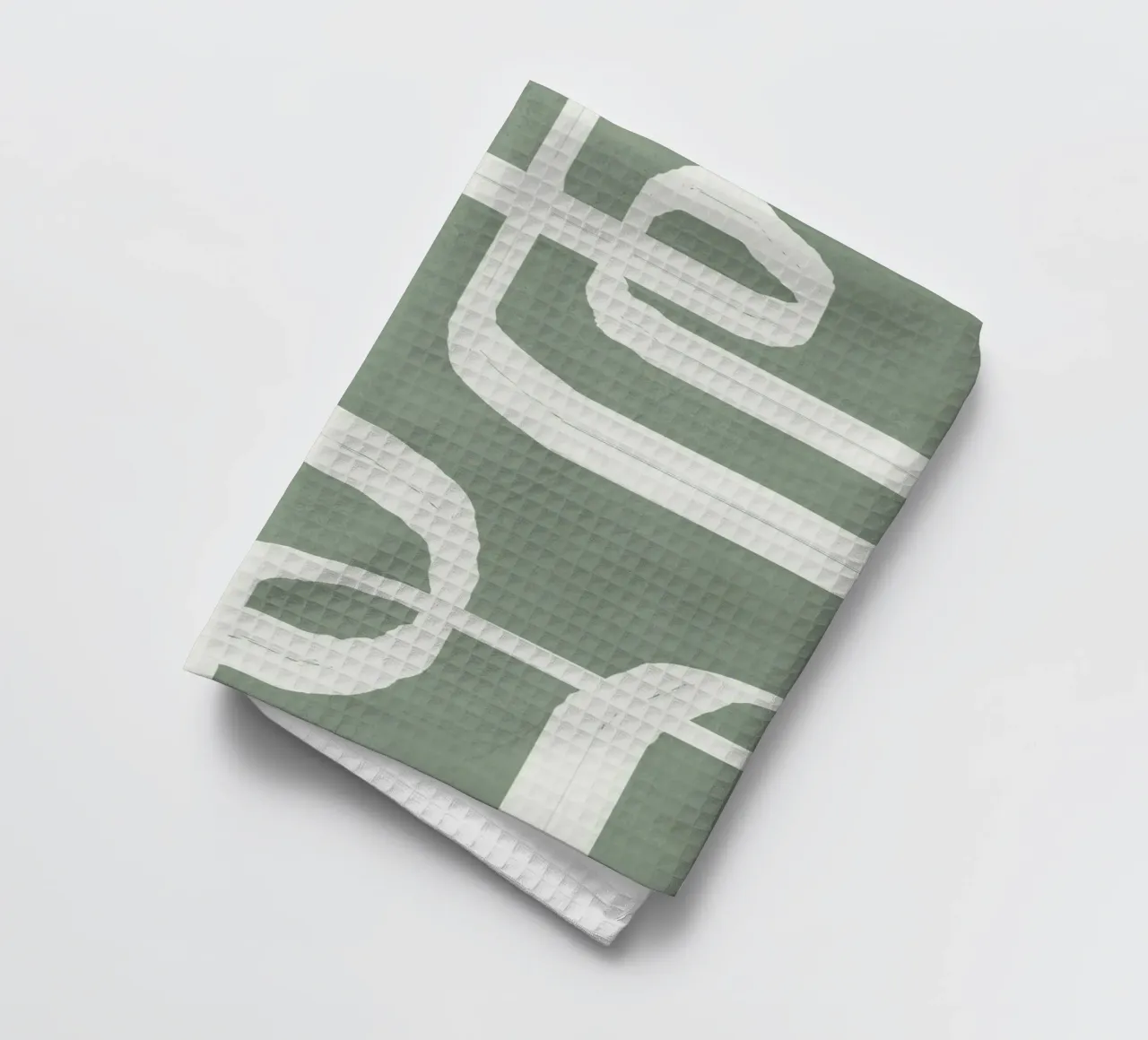 Abstract Lines II torchon de Flow Line