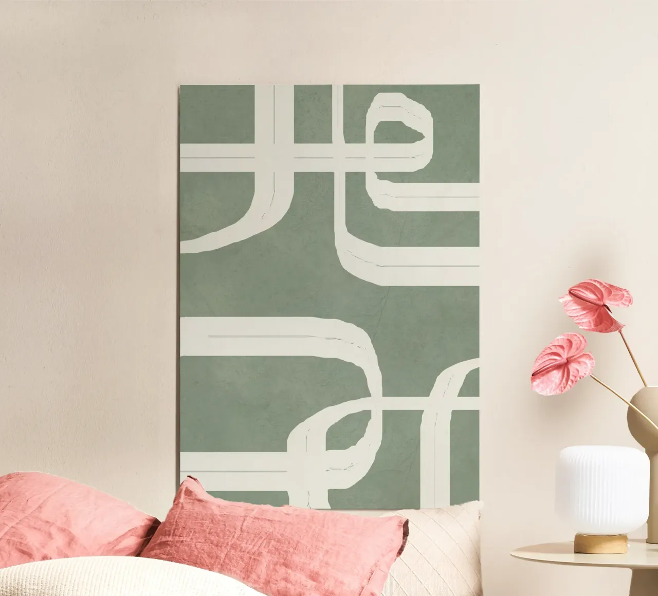 Abstract Lines II pannello forex da Flow Line