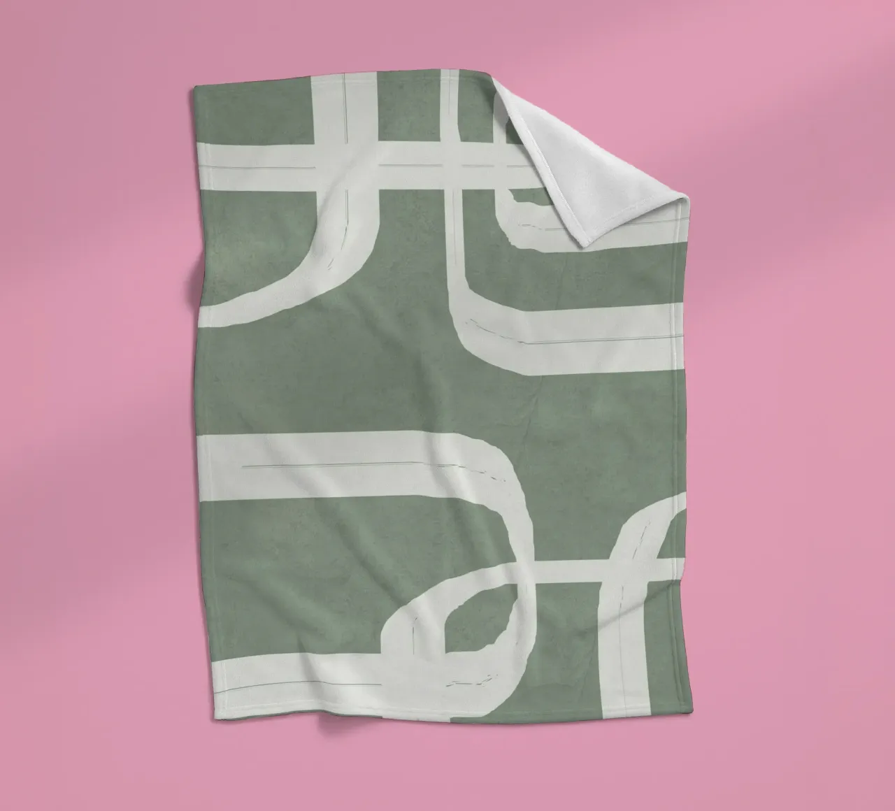 Abstract Lines II coperta in pile da Flow Line