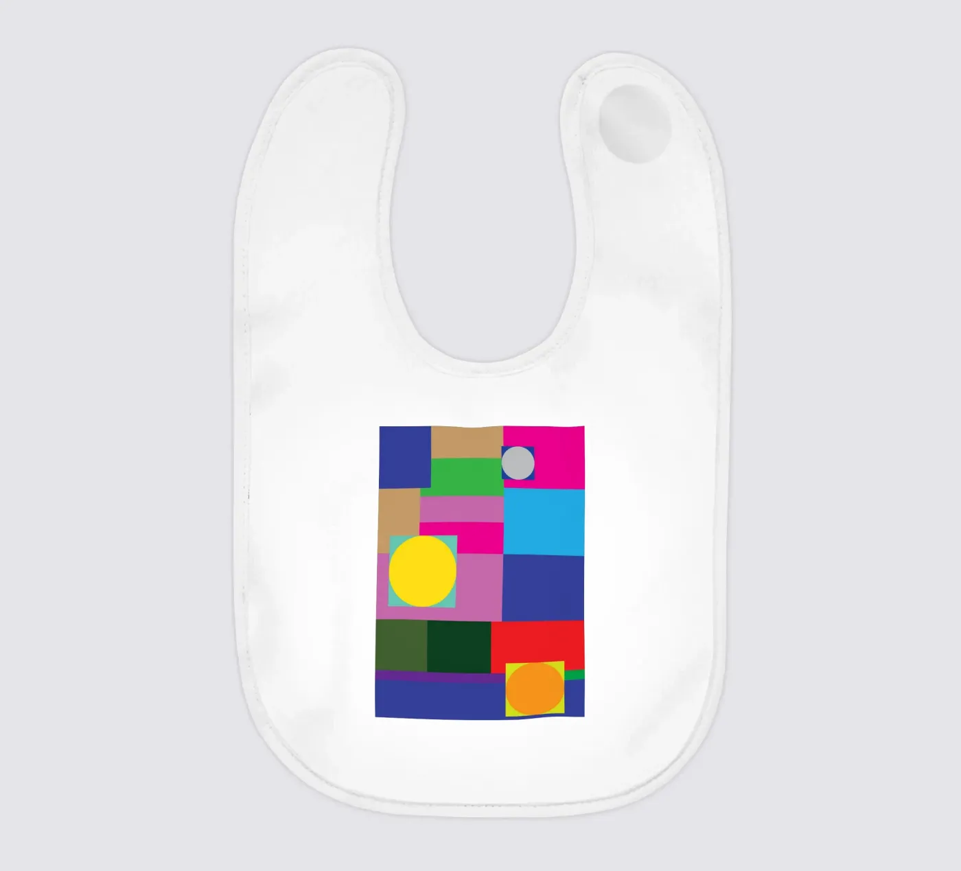 rectangle and circle bavaglino da Plumpz