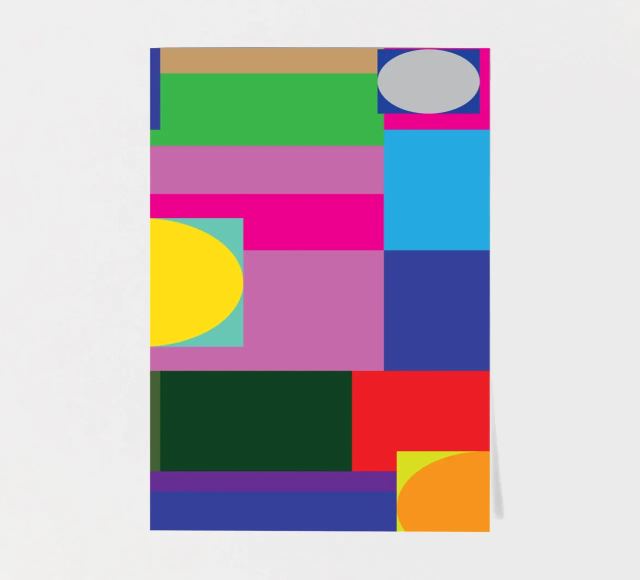 rectangle and circle sticker sheet by Plumpz