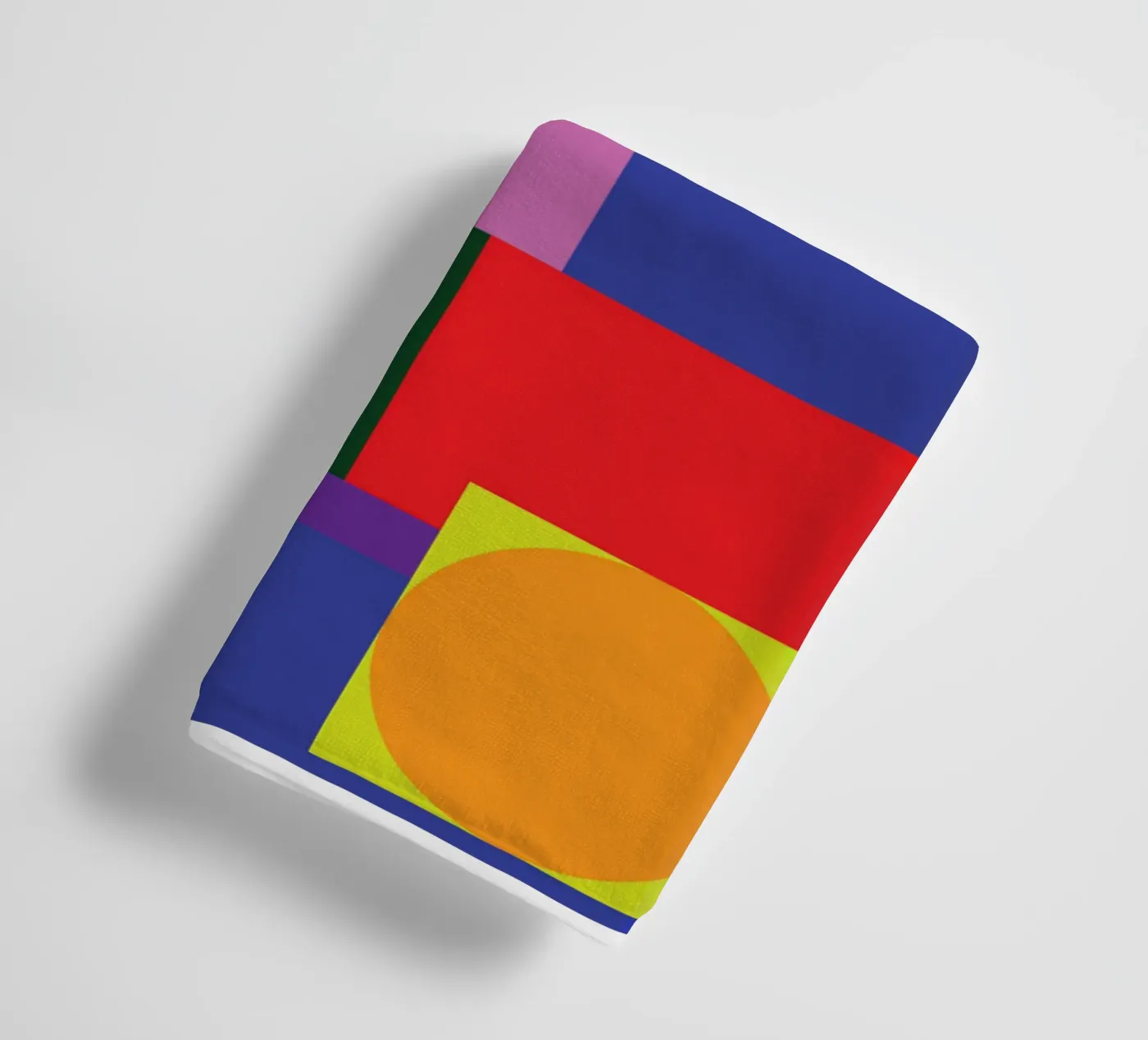 rectangle and circle towel by Plumpz