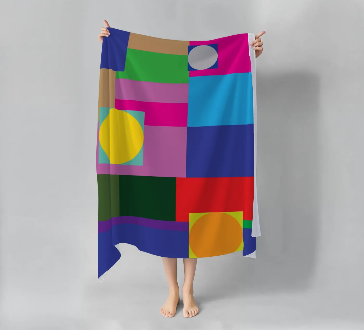 rectangle and circle telo mare da Plumpz