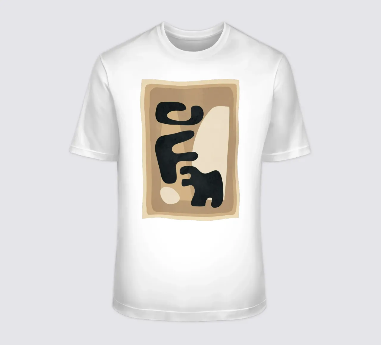 Modern Abstract Art 50 t-shirt da Flow Line