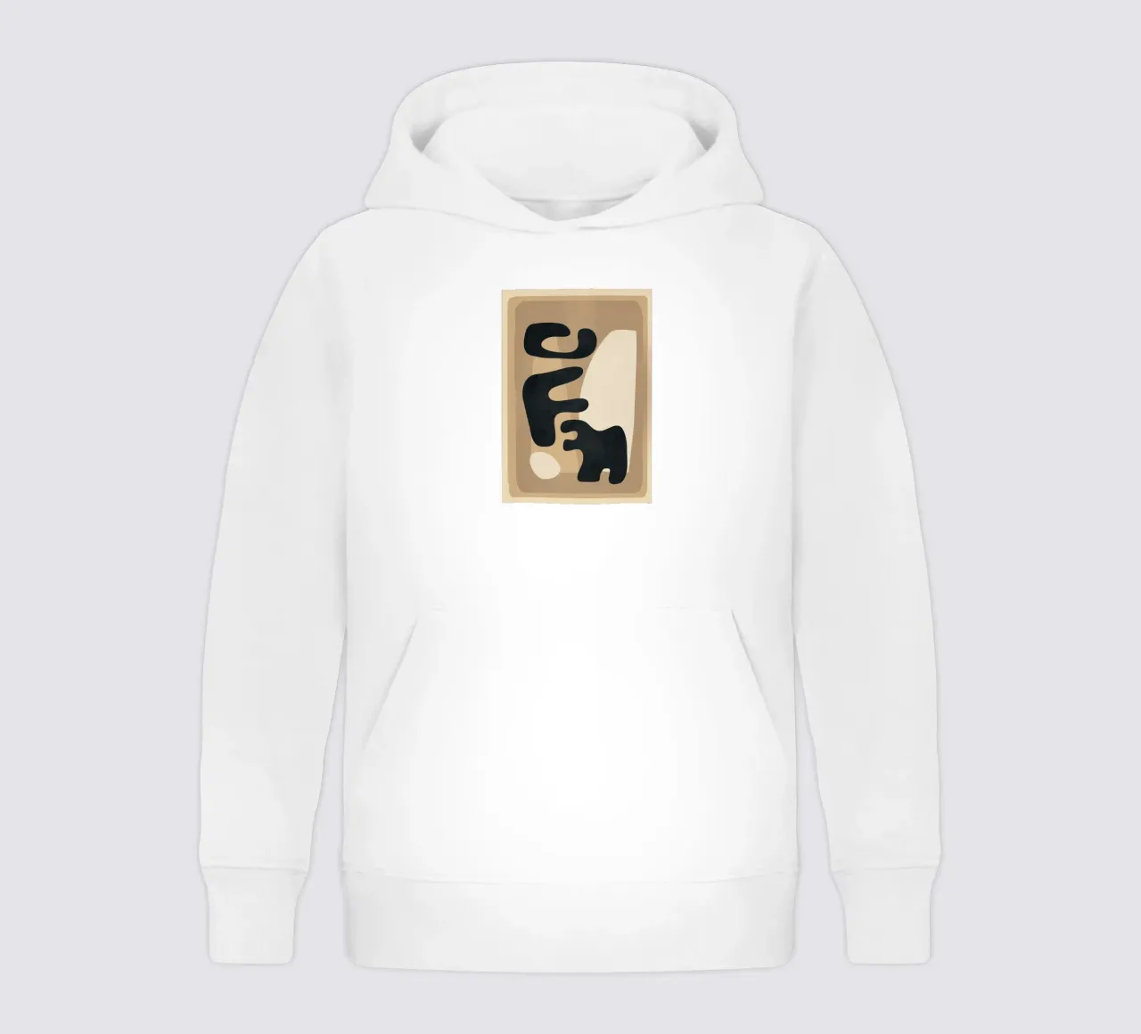 Modern Abstract Art 50 felpa bambino con cappuccio da Flow Line