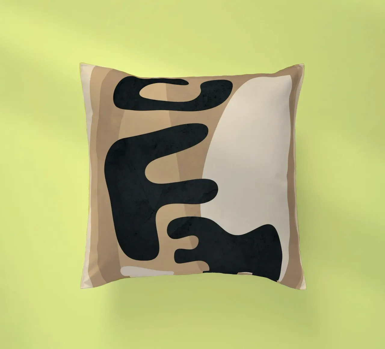 Modern Abstract Art 50 cuscino da Flow Line