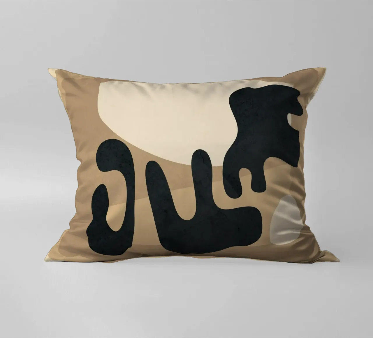 Modern Abstract Art 50 cuscino da Flow Line