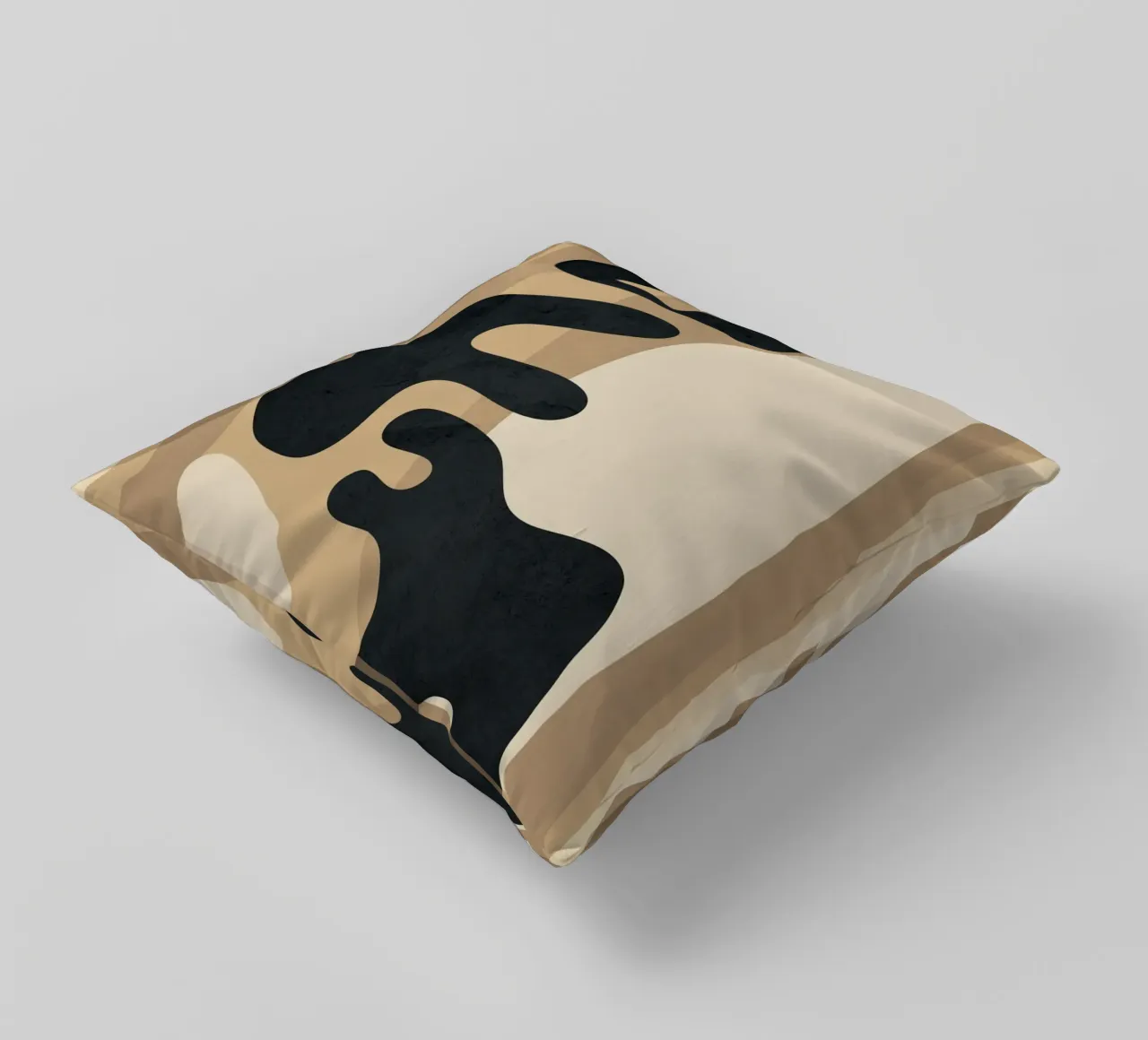 Modern Abstract Art 50 cuscino da Flow Line