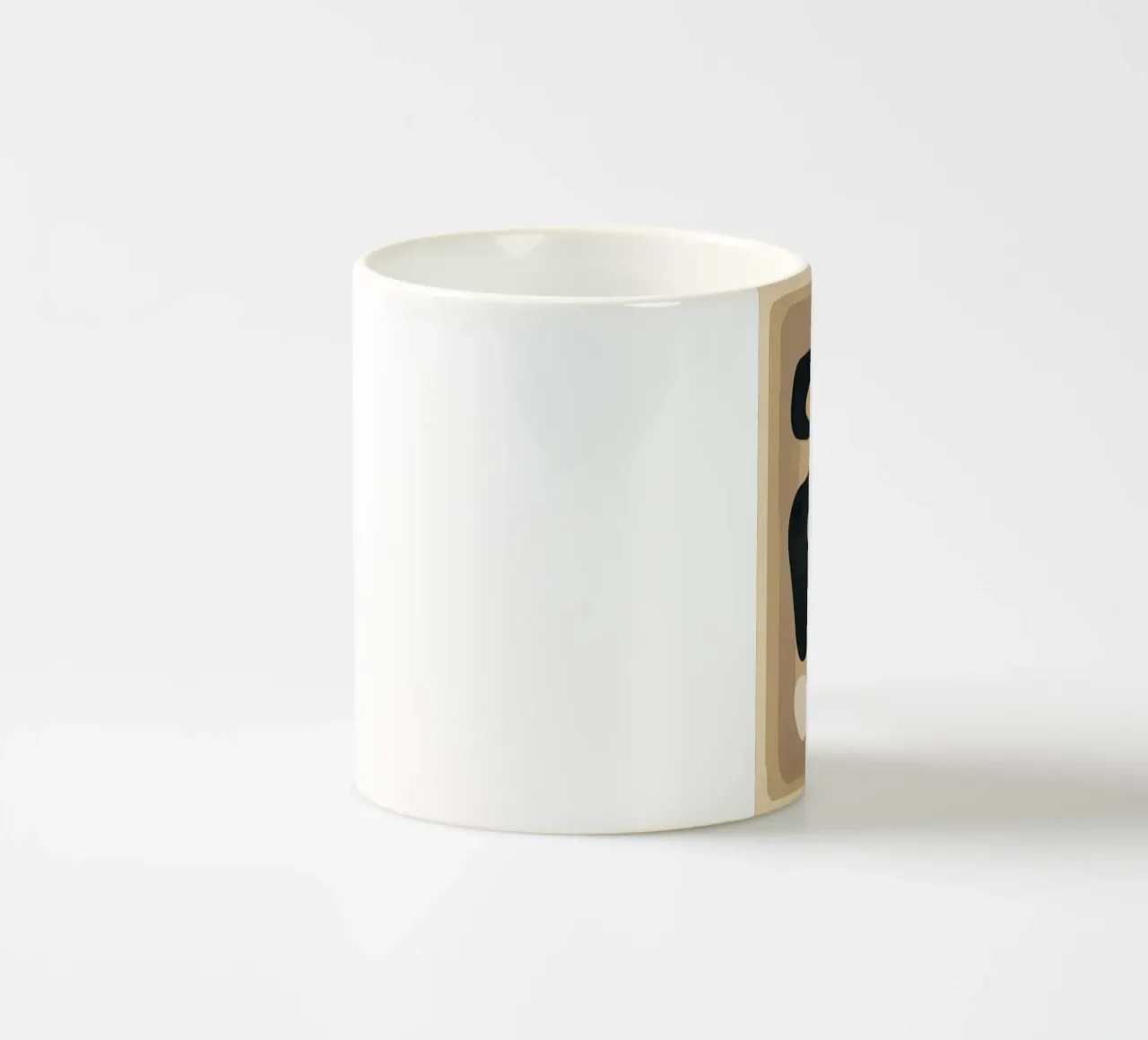 Modern Abstract Art 50 tazza in ceramica da Flow Line