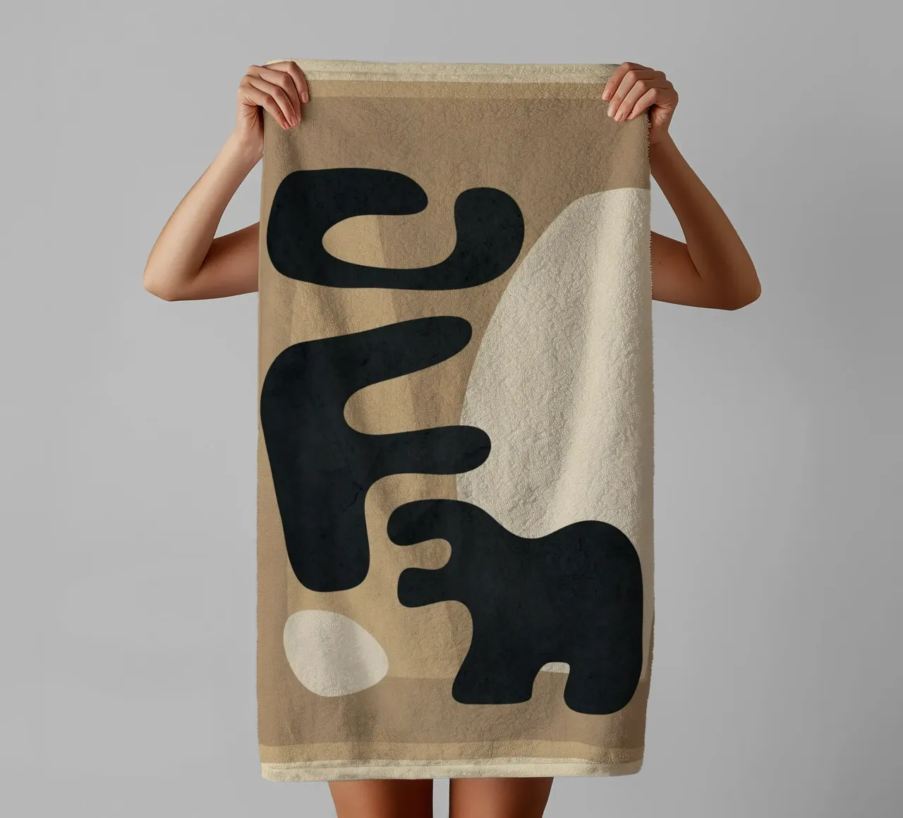 Modern Abstract Art 50 asciugamano da bagno da Flow Line