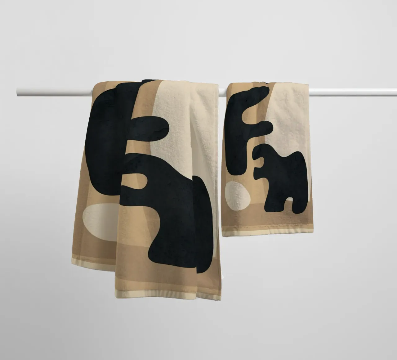 Modern Abstract Art 50 asciugamano da bagno da Flow Line