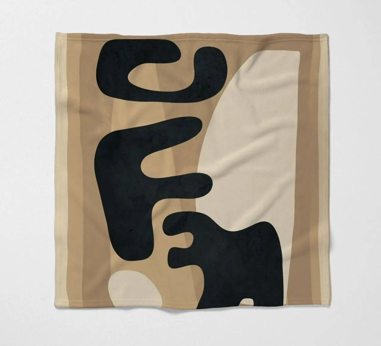 Modern Abstract Art 50 coperta in pile da Flow Line