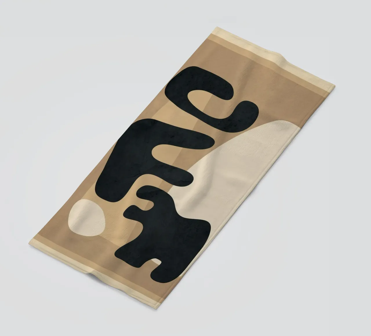 Modern Abstract Art 50 telo mare da Flow Line