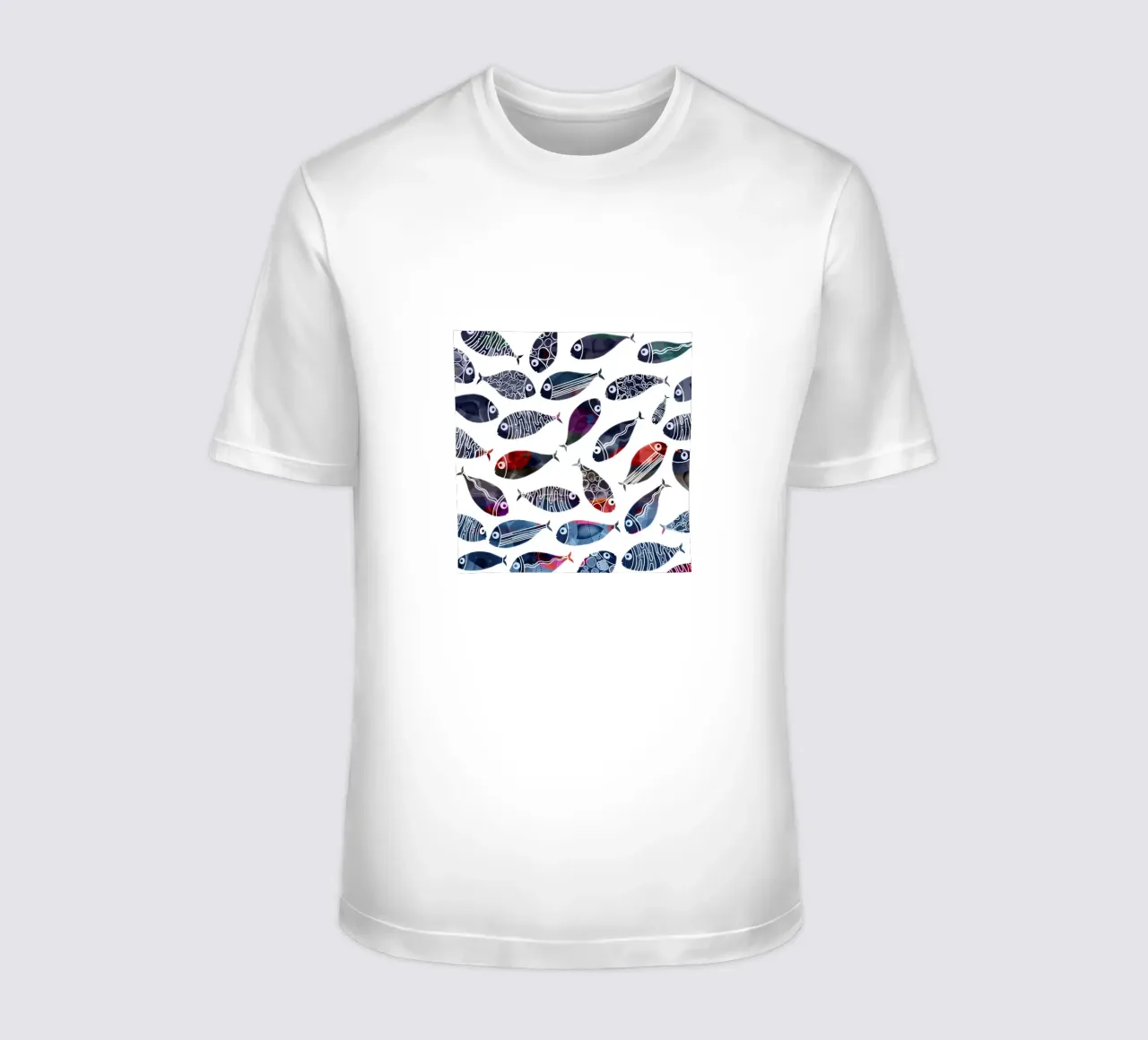 Pesce colorato t-shirt da beamorello