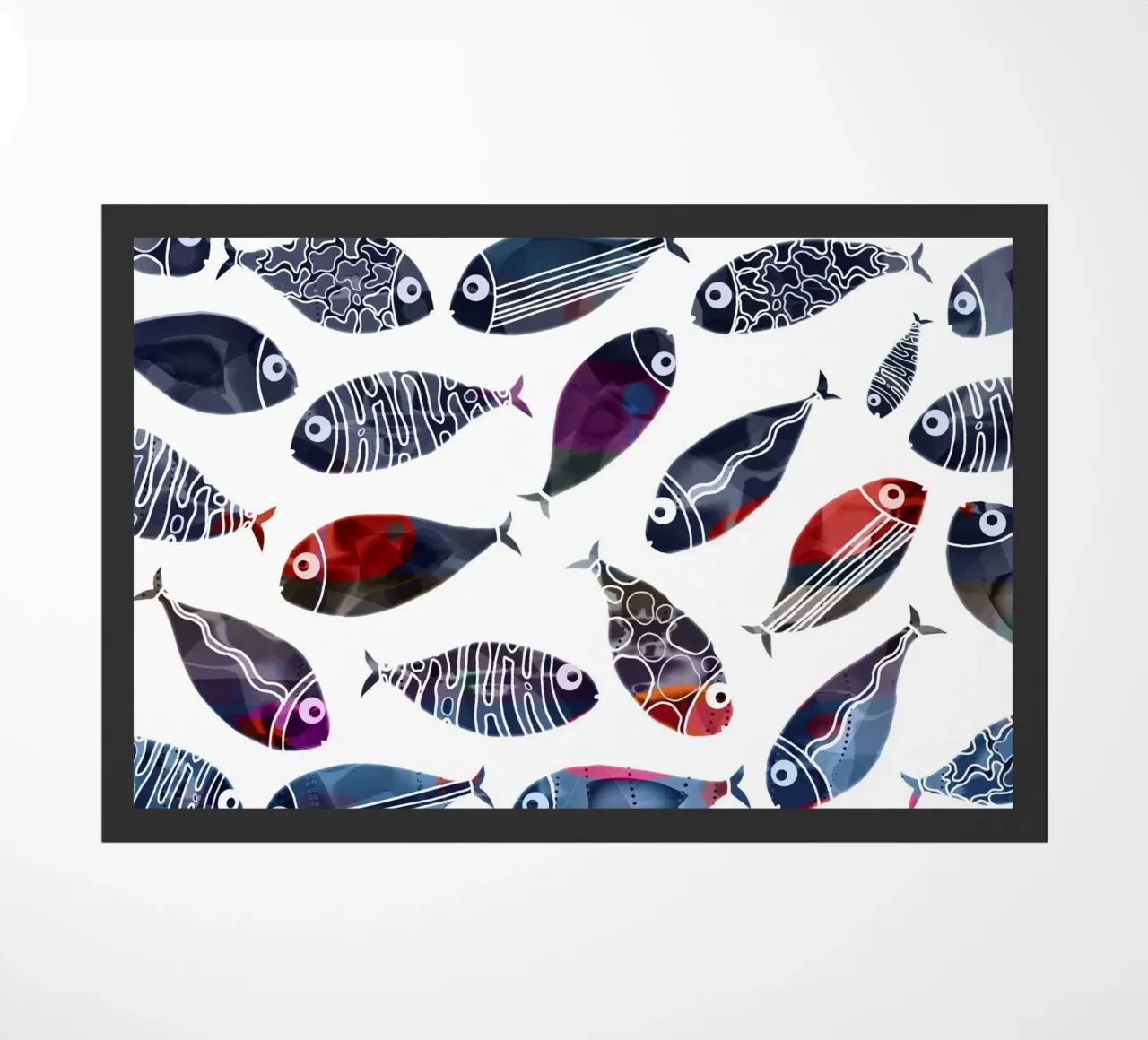 Pesce colorato zerbino da beamorello