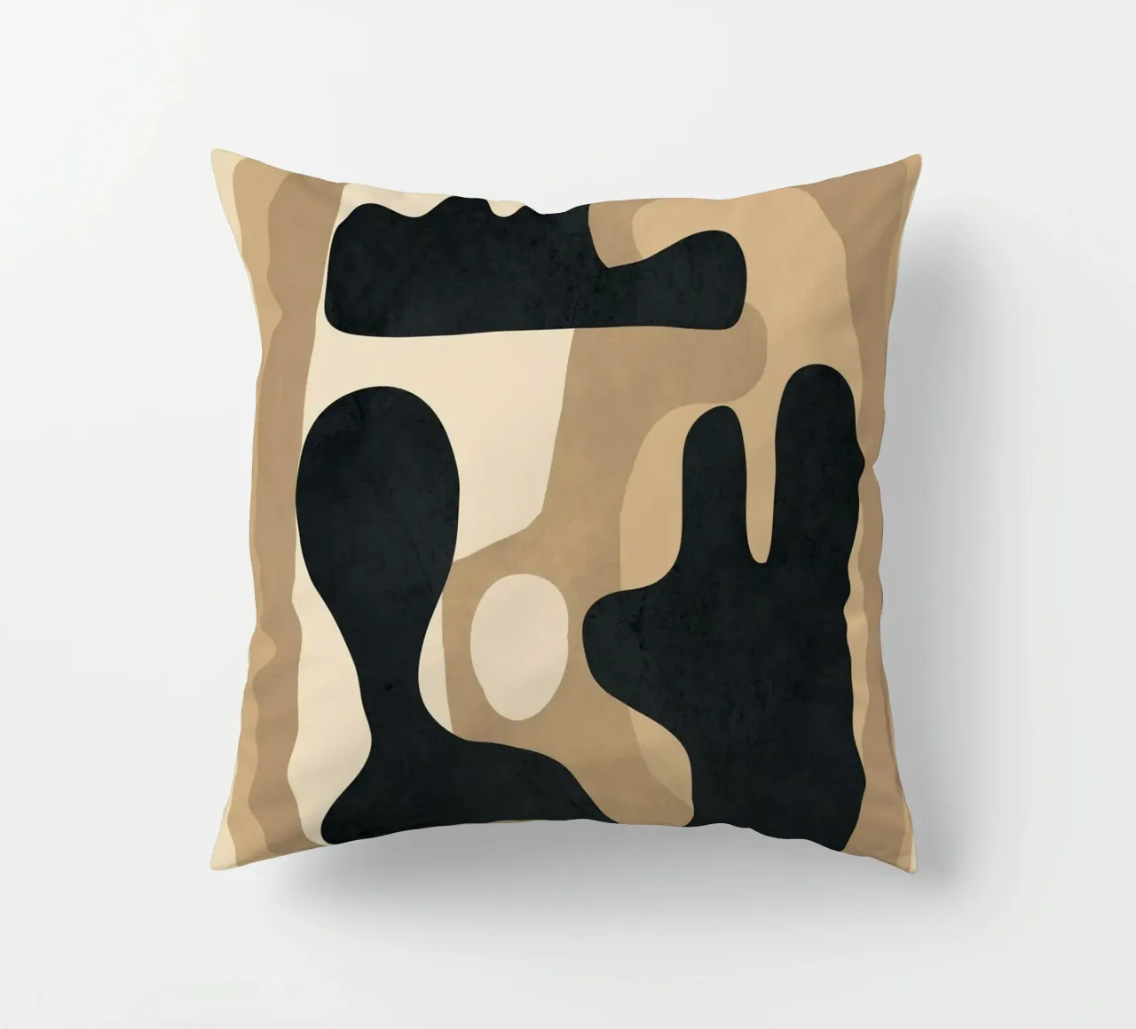 Modern Abstract Art 51 cuscino da Flow Line