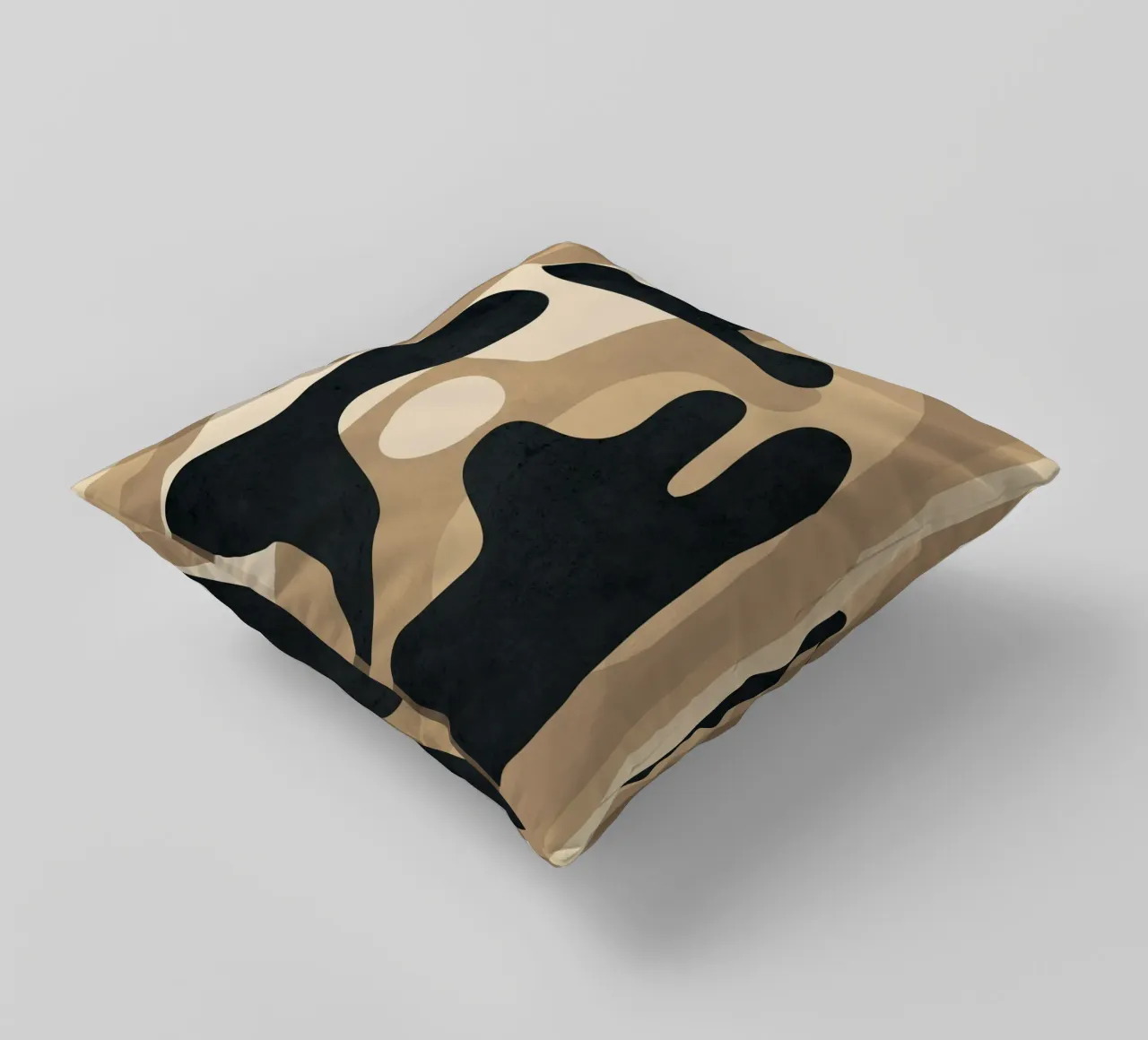 Modern Abstract Art 51 cuscino da Flow Line