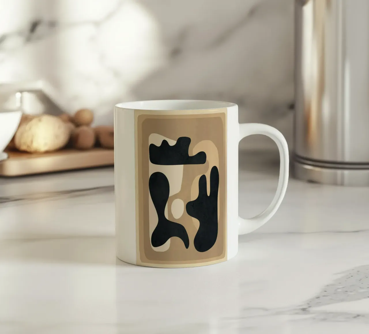 Modern Abstract Art 51 tazza in ceramica da Flow Line