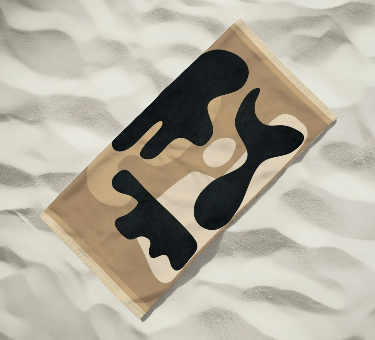 Modern Abstract Art 51 telo mare da Flow Line