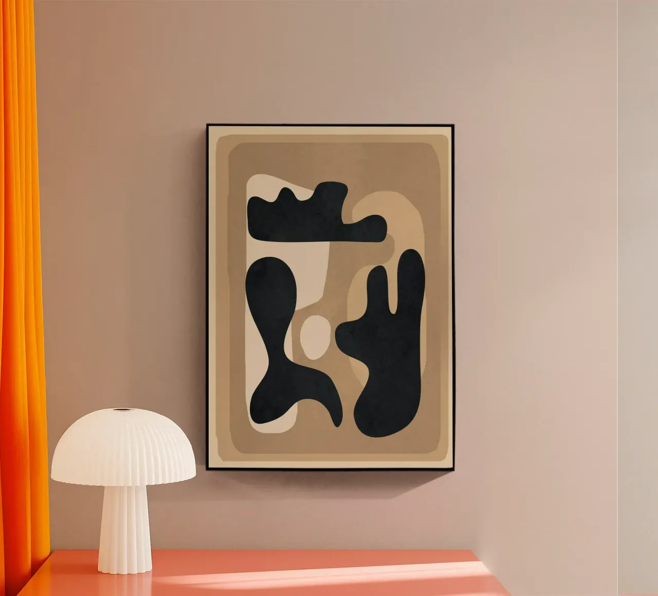 Modern Abstract Art 51 metacrilato de Flow Line