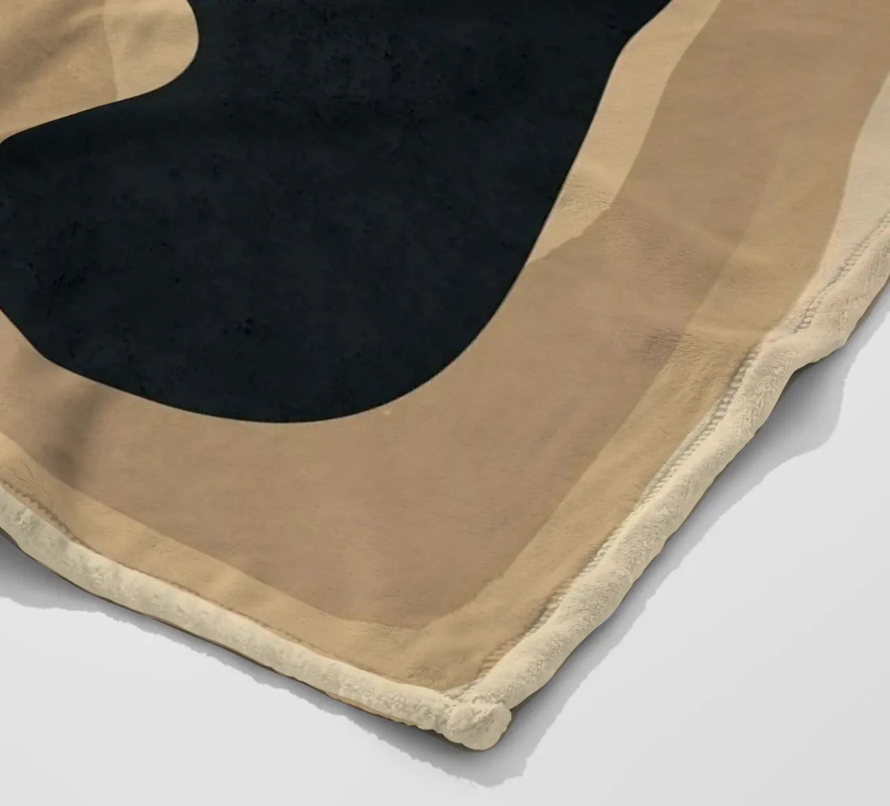 Modern Abstract Art 51 coperta in pile da Flow Line