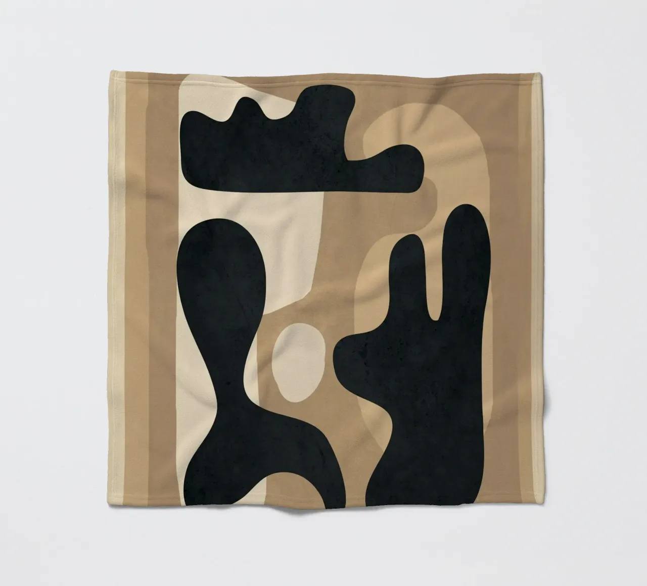 Modern Abstract Art 51 coperta in pile da Flow Line