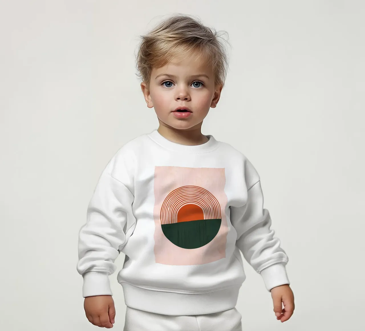 Minimalista felpa neonato da stewar