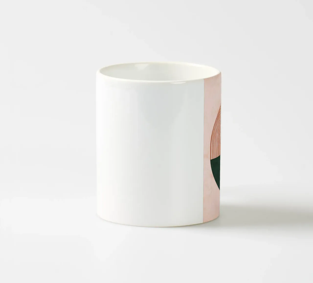 Minimalista tazza in ceramica da stewar