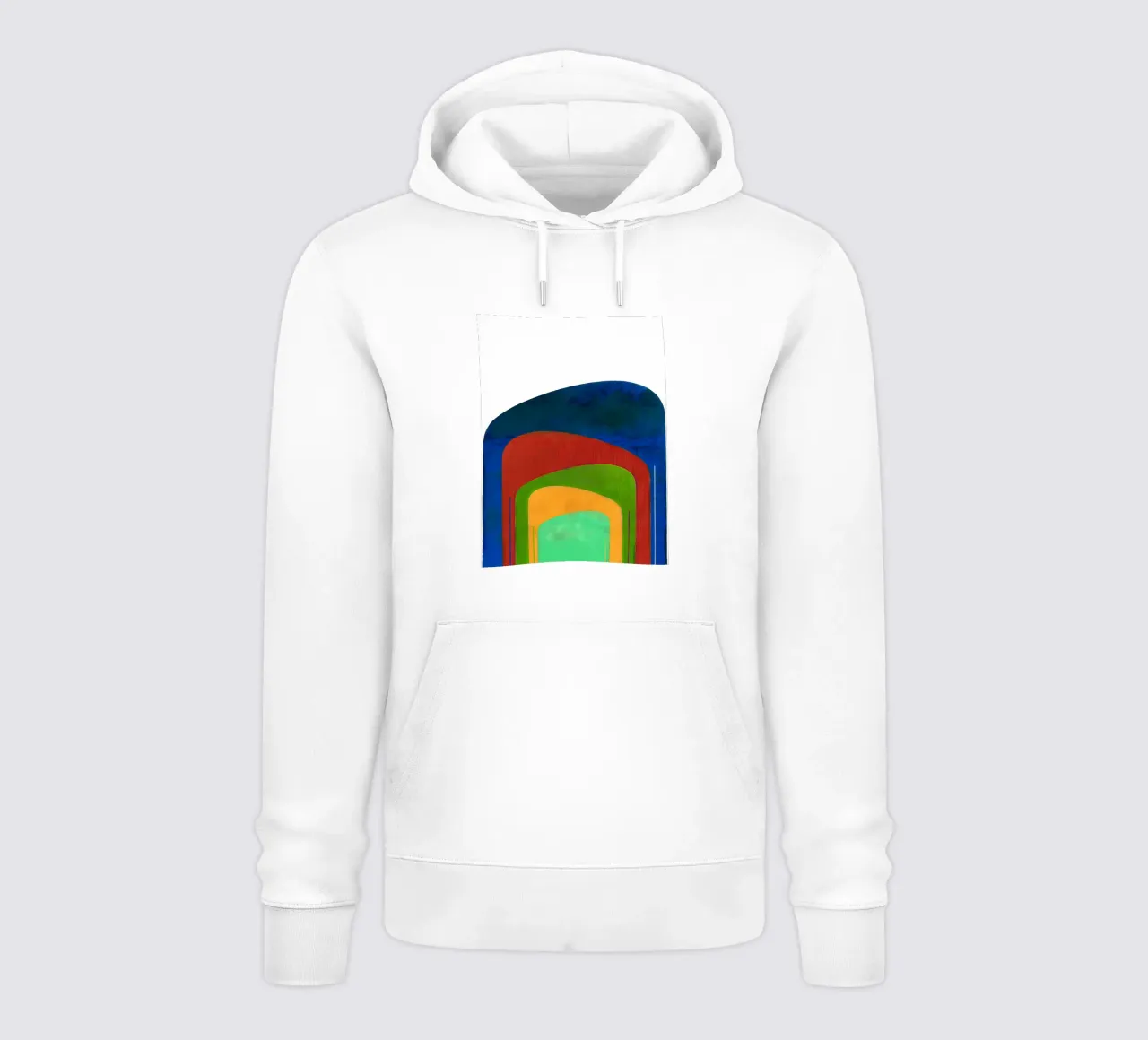 Abtratti minimalisti felpa con cappuccio da stewar
