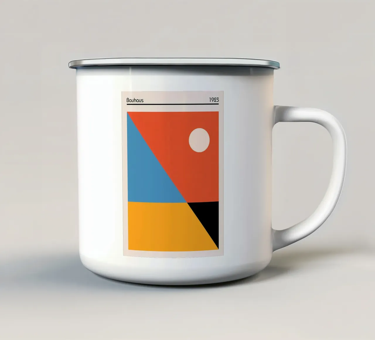 Bauhaus tazza in smalto da stewar