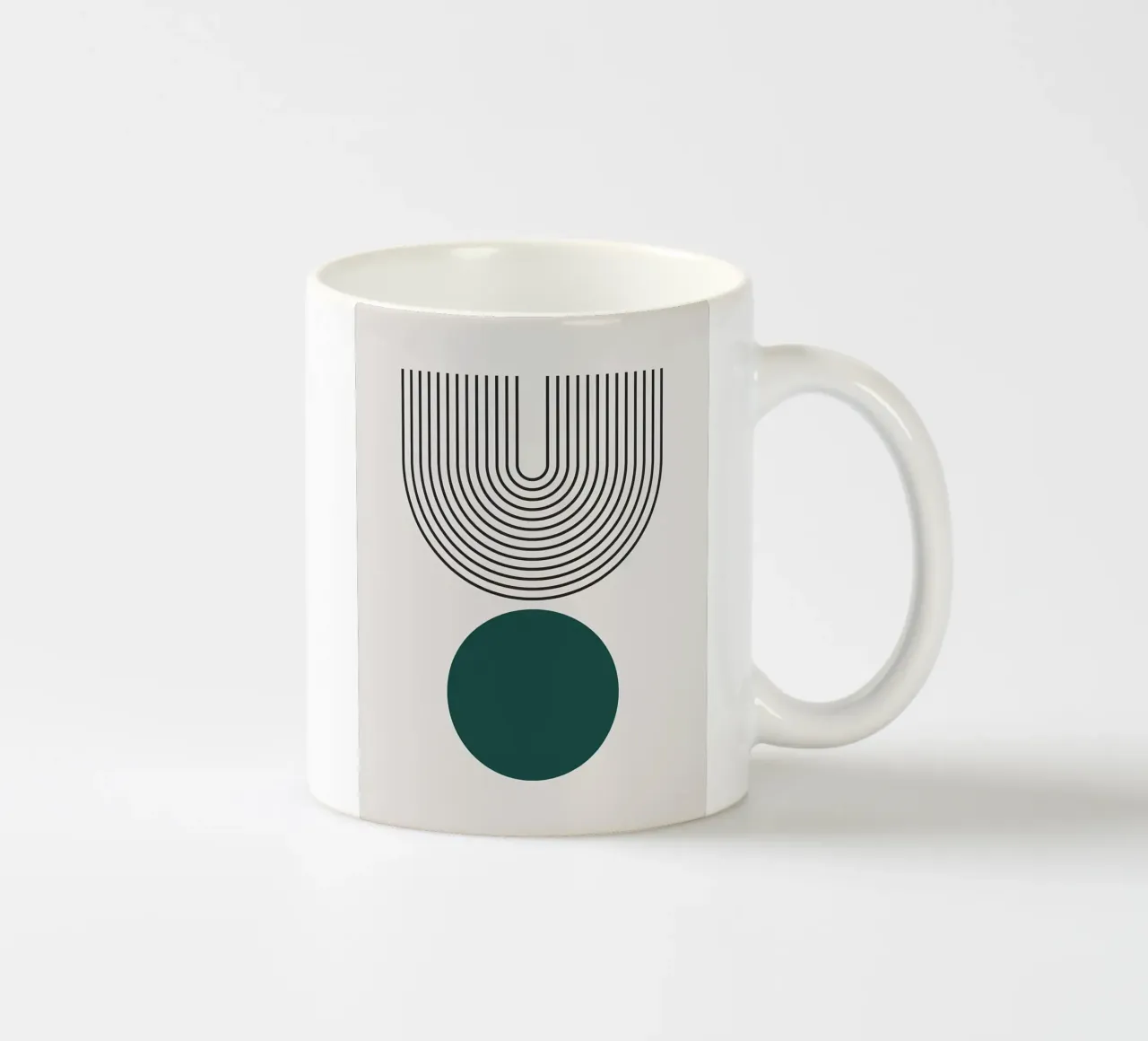 Minimalista tazza in ceramica da stewar