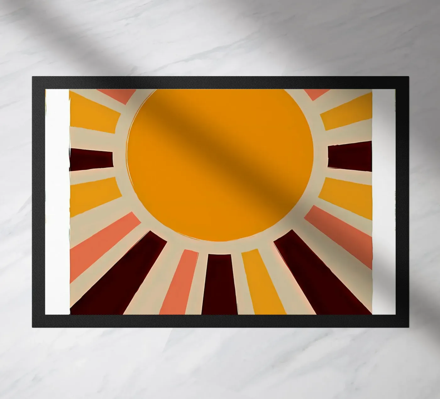 Minimalistisch deurmat van stewar