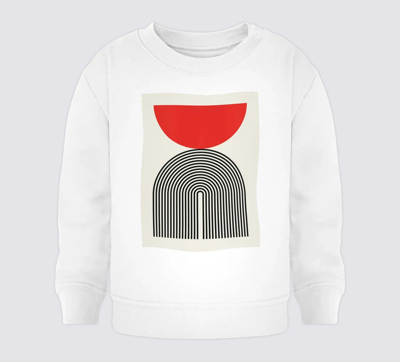 Minimalista felpa neonato da stewar