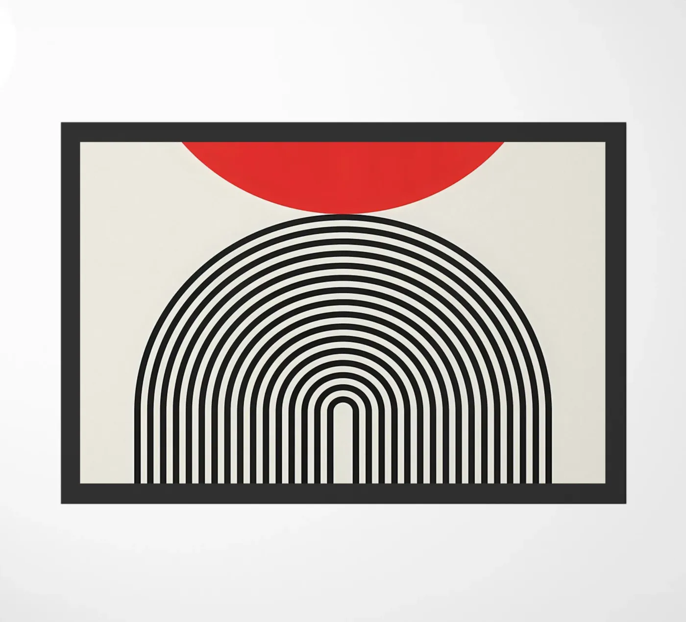 Minimalist doormat by stewar