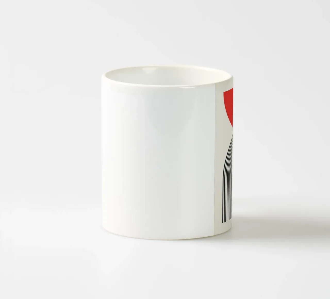 Minimalista tazza in ceramica da stewar