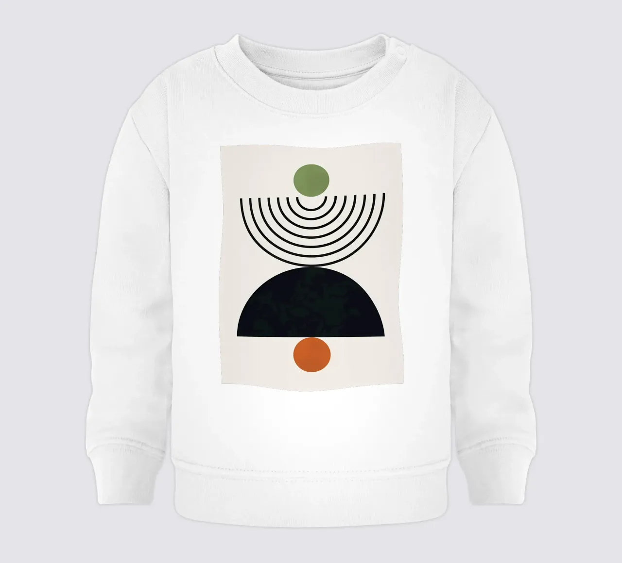 Minimalista felpa neonato da stewar