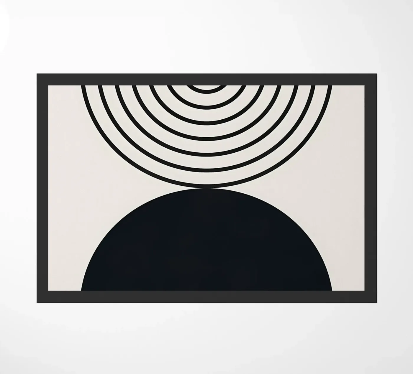 Minimalist doormat by stewar