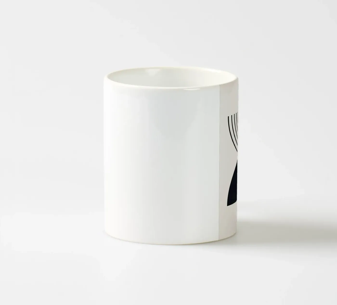 Minimalist tazza in ceramica da stewar