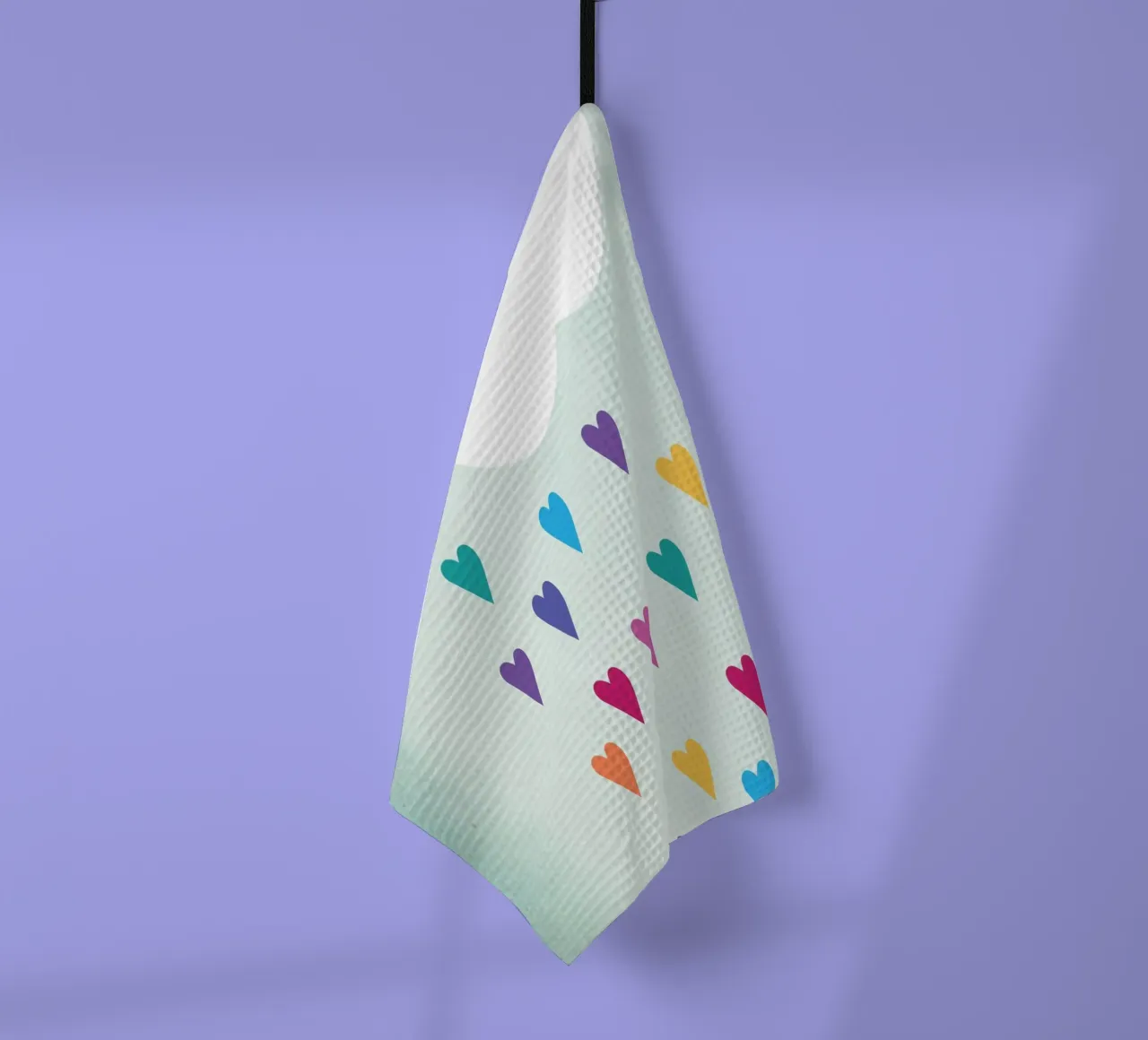 Art de la chambre d'enfant - Nuage endormi torchon de Kim Hubball Studio