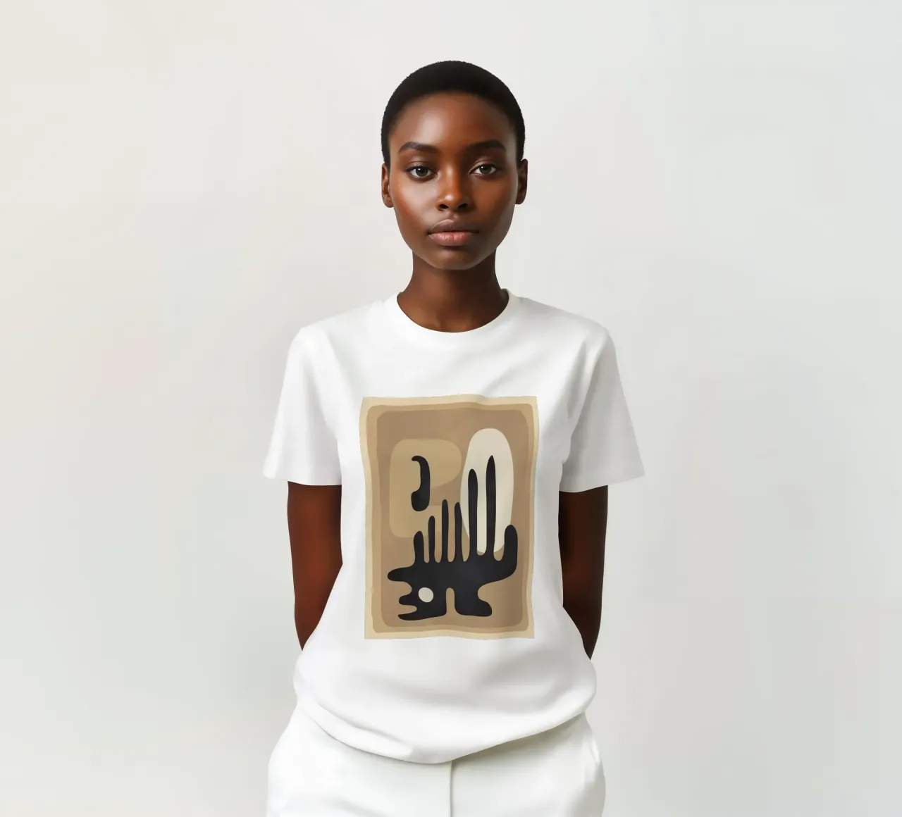 Modern Abstract Art 52 t-shirt da Flow Line