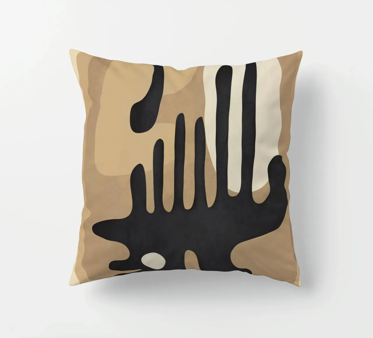 Modern Abstract Art 52 cuscino da Flow Line